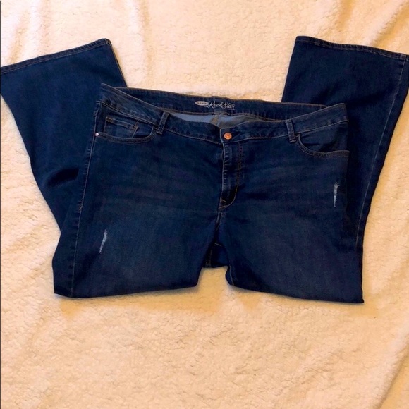Old Navy Denim - Old Navy Rockstar flare jeans